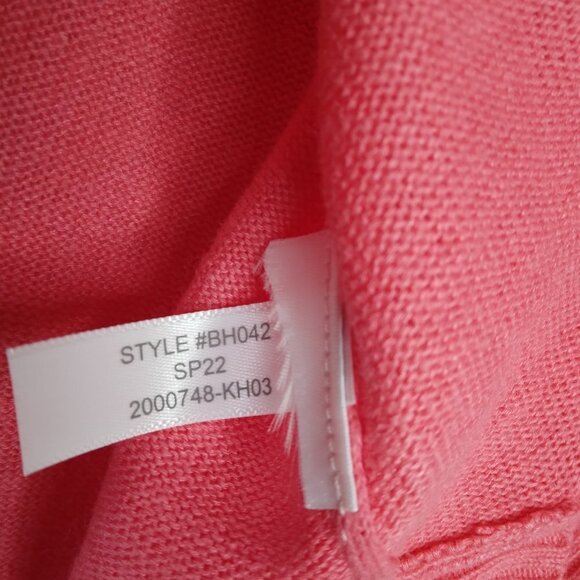 J. Crew Oversized Lightweight Pink Sweater Size M - Picture 7 of 10